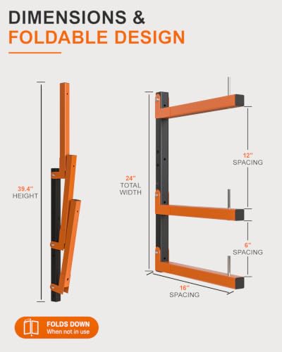 Lumber Storage Rack (B-2 PACK)