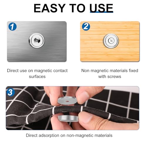 Magnets Neodymium Magnet 30LBS Strong Heavy Duty Rare Earth 12P (30 lbs)