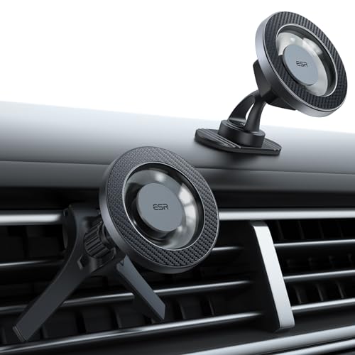 for MagSafe Car Mount (Carbon Fiber Black)