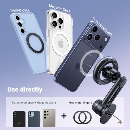 Magnetic Phone Mount for Car Compatible for Magsafe