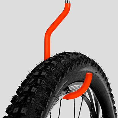 Bike Storage Hook (Extra Large 4 Pack Orange)