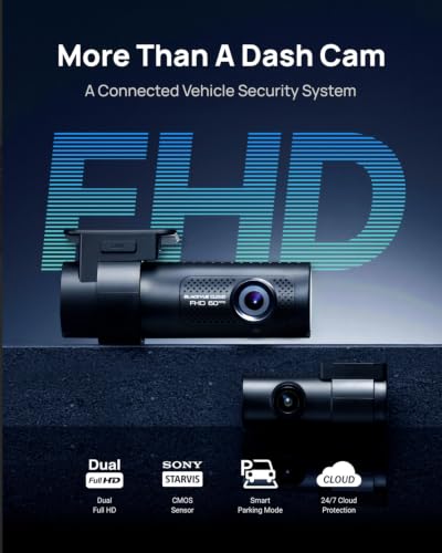 DR770X II 1080P+1080P Dash Cam Front and Rear (64GB)