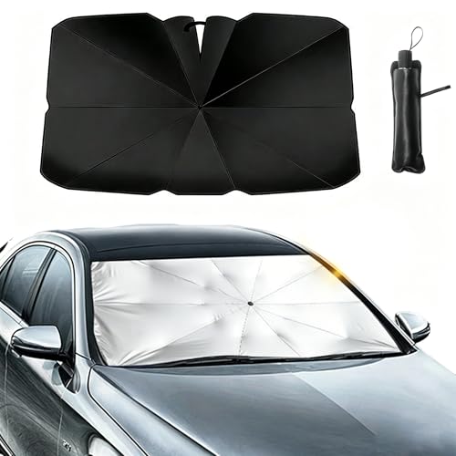 2026 Car Windshield Sun Shade Umbrella (Medium (55"Lx31"W))