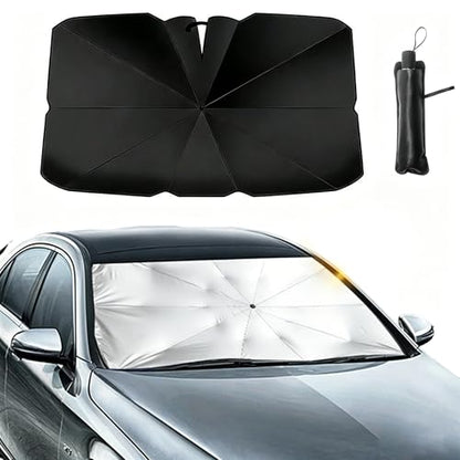 2026 Car Windshield Sun Shade Umbrella (Medium (55"Lx31"W))