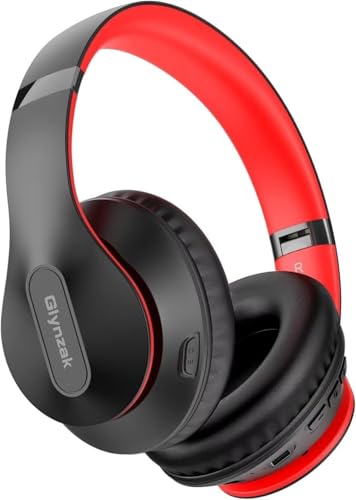 Wireless Bluetooth Headphones Over Ear V6.0 HiFi Stereo with Mic (Black)