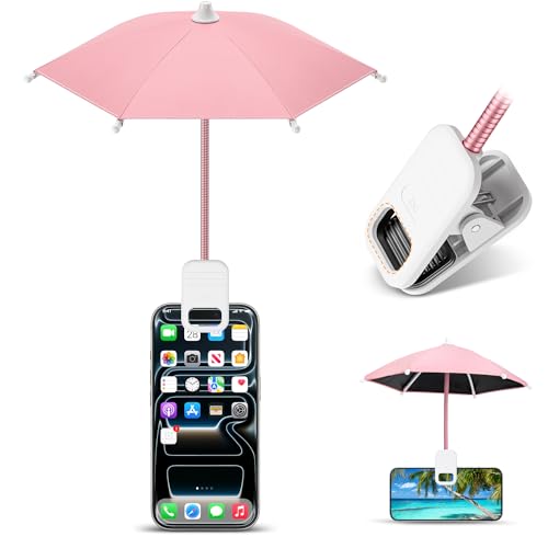 Phone Umbrella (PINK(Clip-on))