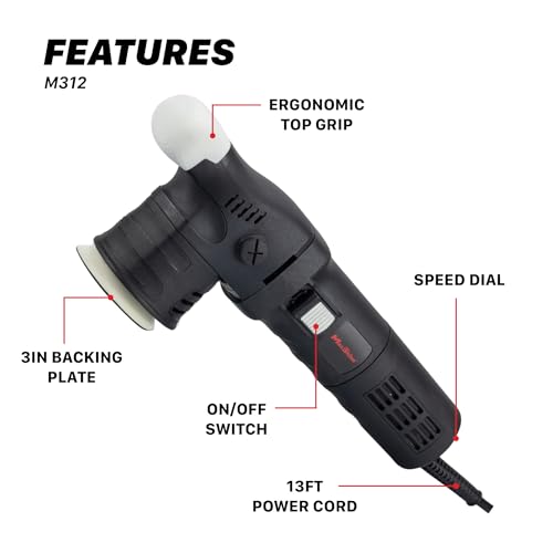 6” M21 Pro & 3” M312 Dual Action Polisher Combo (3" & 6" Dual Action)