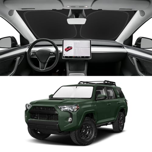 Custom Fit Windshield Sun Shade for Toyota 4Runner 2010 (for 2010-2026 Toyota 4Runner)