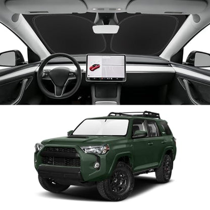 Custom Fit Windshield Sun Shade for Toyota 4Runner 2010 (for 2010-2026 Toyota 4Runner)