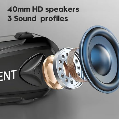 Q4 Motorcycle Bluetooth Communication System Headset Intercom (Q4)