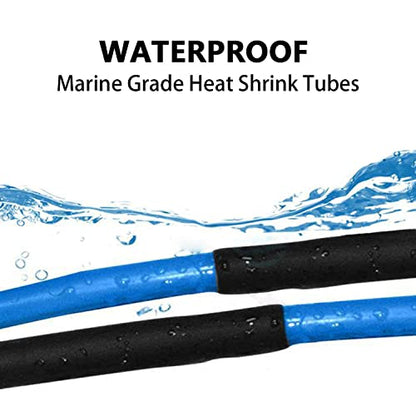 3 1 Marine Grade Dual Wall Heat Shrink Tubing Roll 1 (1-1/4 inches(30 mm) / 10 Feet)