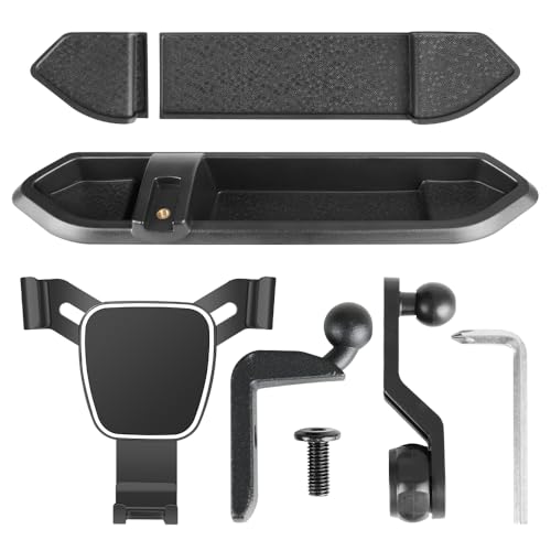 Car Phone Holder Center Console Organizer for Jeep Wrangler JL JLU 2018 2019 2020 2021 2022 2023 (for Wrangler 2018-2023，Gladiator JT 2020-2023)