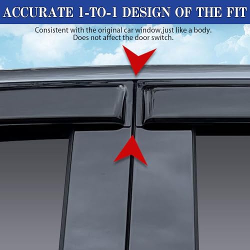 Rain Guards for Sienna 2021 (For Toyota Sienna 2021-2023)