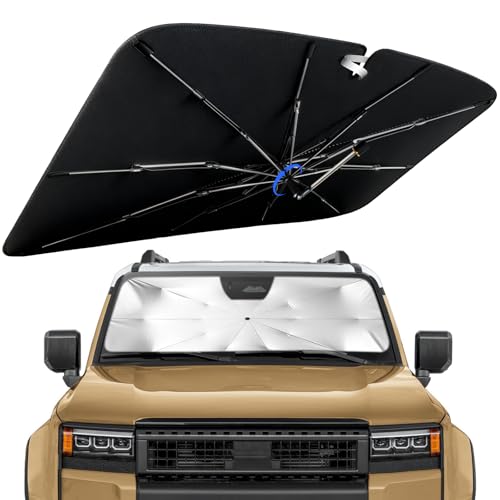 Windshield Sun Shade for Toyota Land Cruiser 2024 (Fit for Toyota Land Cruiser 2024-2026)