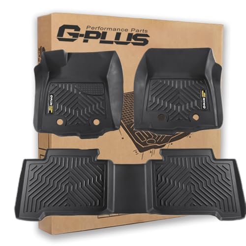 TPE Floor Mats Fit Toyota Tacoma 2016 (16-23|Fit Toyota Tacoma Double Cab|3PCS)