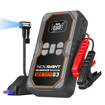 Jump Starter with Air Compressor (G3 Orange)