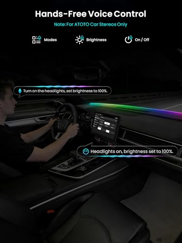 Car LED Lights Interior (Colorful 4.9ft)
