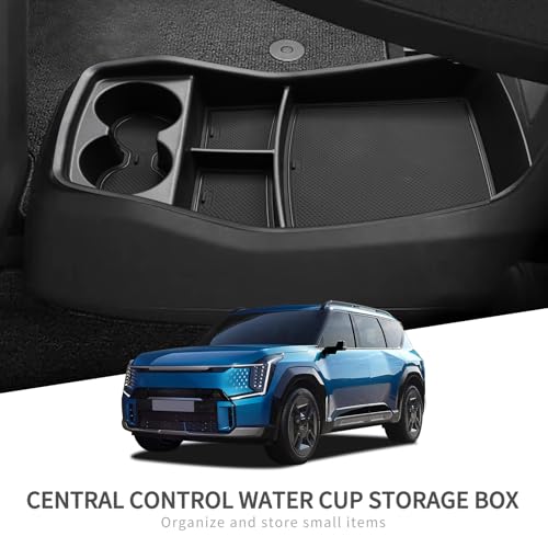 Center Console Lower Organizer Tray for Kia EV9 2026 2023 (Center Console Lower Organizer Tray)