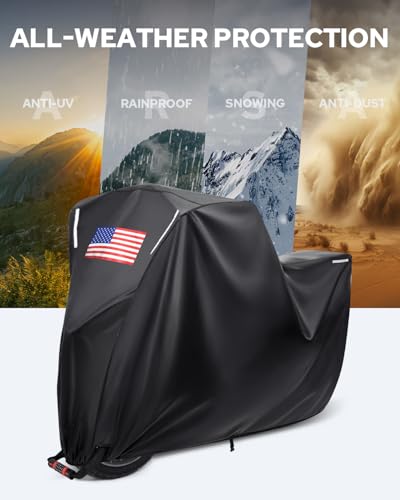 Motorcycle Cover Waterproof Outdoor (104")