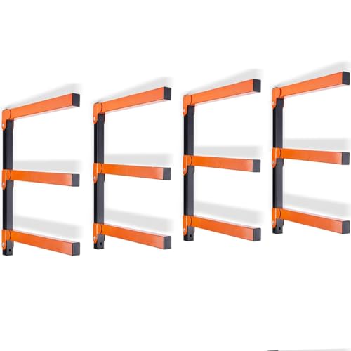 Heavy Duty Lumber Storage Rack Wall Mount (3 LEVEL)