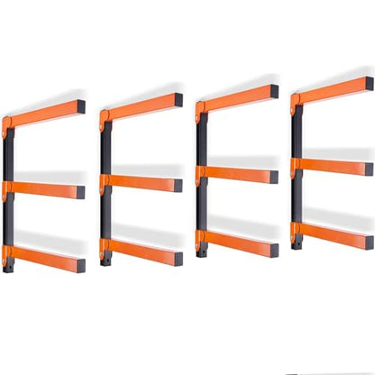 Heavy Duty Lumber Storage Rack Wall Mount (3 LEVEL)