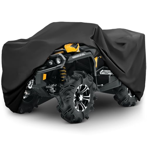 ATV Cover 210D Oxford Fabric Protection Against Water (82'' / Black)