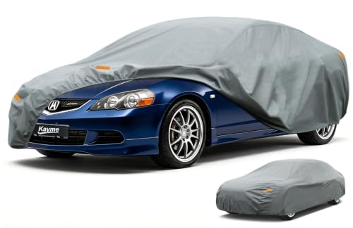 Heavy Duty Car Cover Waterproof All Weather (3M Fit Sedan-Length ( up to 177 inch ))