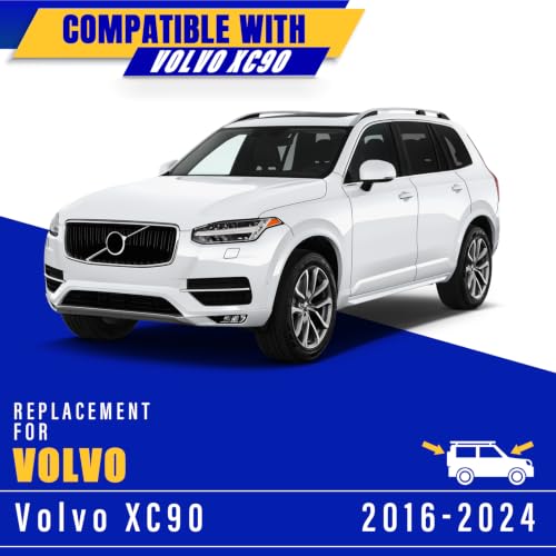 3 Wipers Fits Volvo XC90 2016 (24"/20"/15")