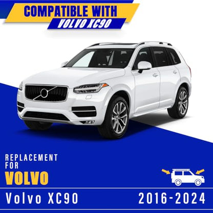 3 Wipers Fits Volvo XC90 2016 (24"/20"/15")