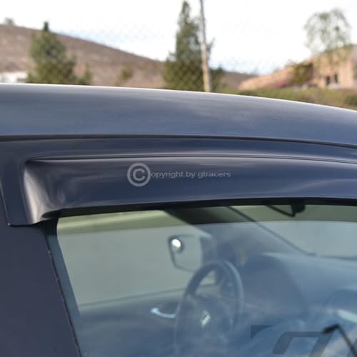 4pcs Front Rear Window Deflector Sun