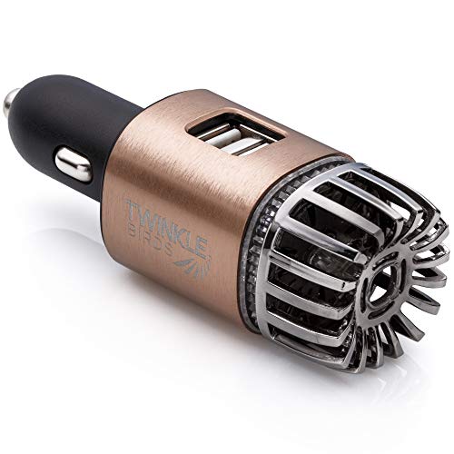 Car Air Purifier Ionizer (Matte Copper)
