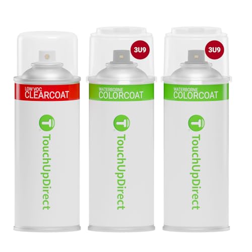 Car Paint Touch Up Spray Kit (Aerosol Spray - Essential Kit / Finish Line Red Tricoat)
