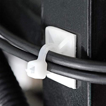 200pcs 3 4" Back (200 Piece / White)