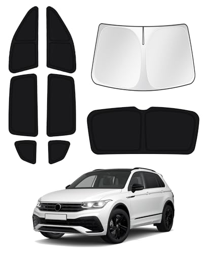 Windshield Sun Shade for 2018 (8PCS VW Tiguan 2018-2023)