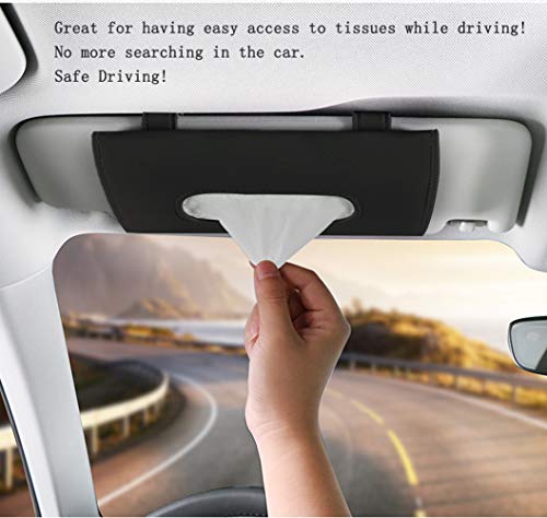 Car Tissue Holder (Black)