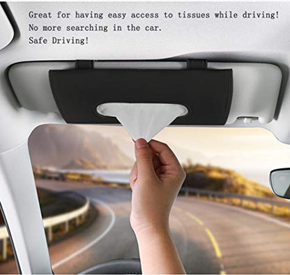 Car Tissue Holder (Black)