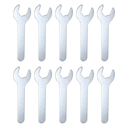 10pcs Small Wrench 21x126x2.8mm Metric U (21x126x2.8mm)
