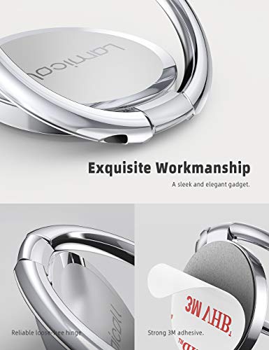 Silver Cell Phone Ring Finger Stand (Sliver-02)
