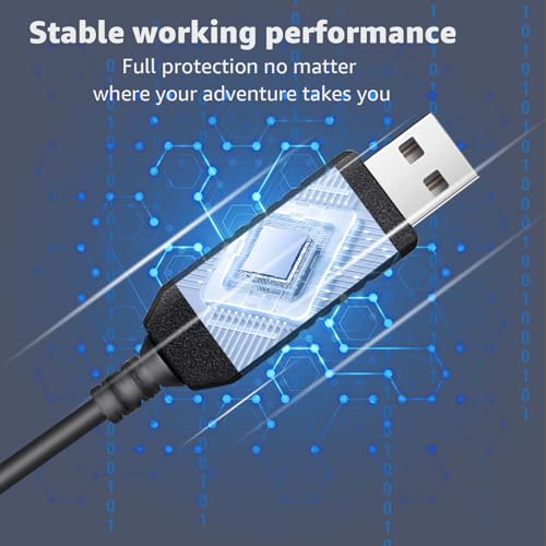 USB to RJ11 Radar Detector Power Cable for Uniden Escort Detectors 4.92Ft (4.92FT)