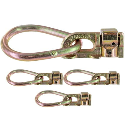 Double Stud L Track Fittings with Pear Link (100 units)