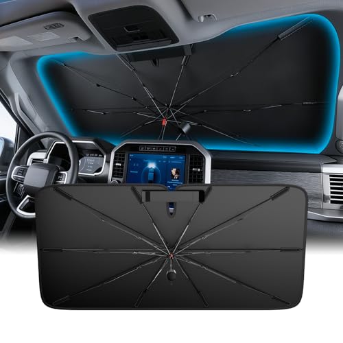 Car Windshield Sun Shade Umbrella (A10 55 *32.3 in)