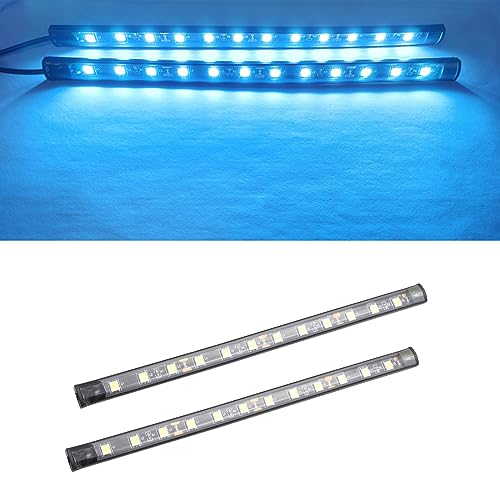 Ambient Lighting Car 2PCS Under Glow Kit with Cigarette Lighter (Ice Blue)
