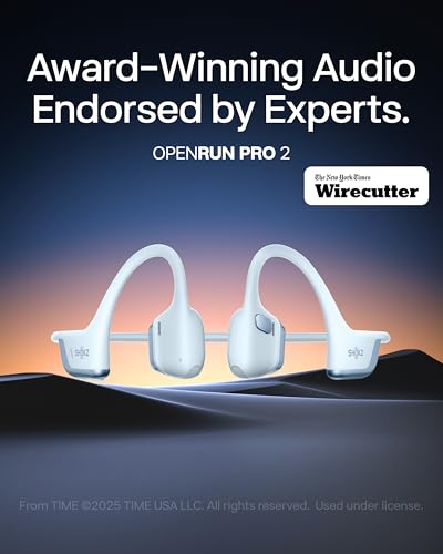 OpenRun Pro 2 Mini Bone Conduction Bluetooth Sport Headphones (Blue / Mini)