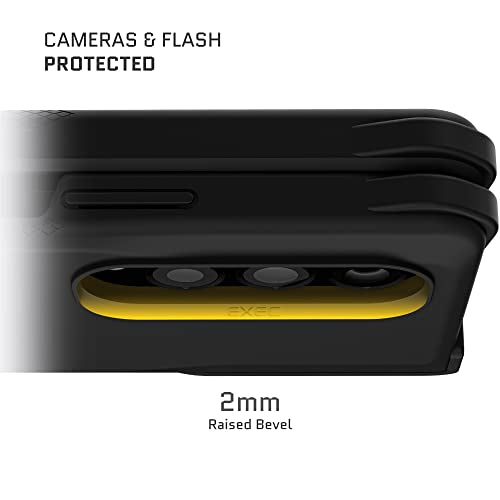 Exec Wallet Case for Galaxy Z Fold 4 with Magnetic Credit Card Holder (Galaxy Z Fold 4 / Black)