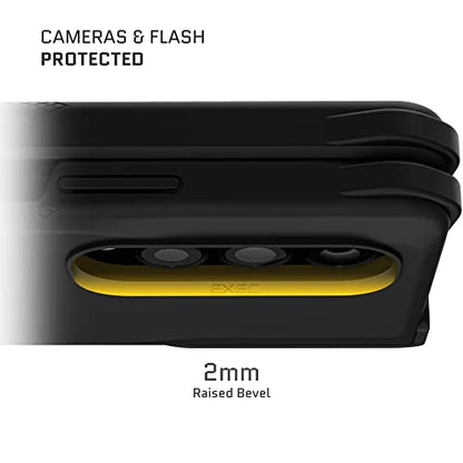 Exec Wallet Case for Galaxy Z Fold 4 with Magnetic Credit Card Holder (Galaxy Z Fold 4 / Black)