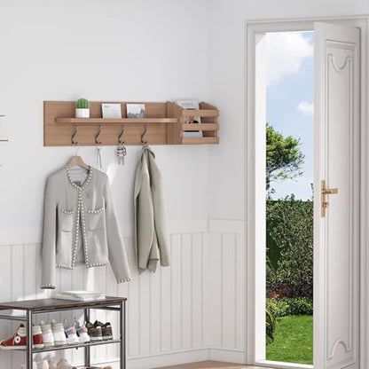 6 Pack Heavy Duty Coat Hooks for Wall Mount