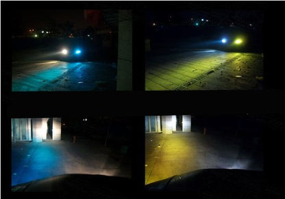 12 by 48 Inches Self Adhesive Headlight (12 X 48 / Dark Black)