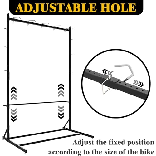 Freestanding Bike Storage Rack for 5 Bikes (Freestanding Bike Rack)