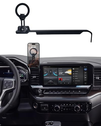Car Phone Holder for 2022 (Silverado/GMC Sierra 2022-2026 (Extension Rod) / Magsafe)