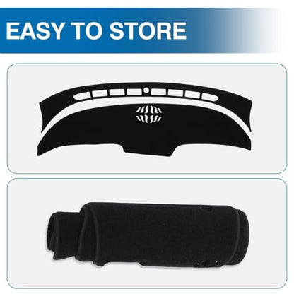 Black Dash Cover for Hyundai Santa Cruz 2022 2023 2024 (Santa Cruz 22-24(black))